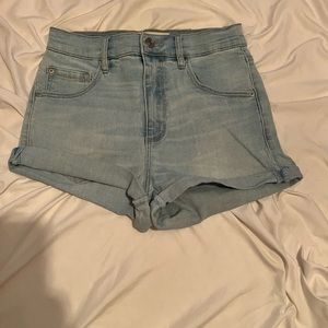 Women Garage Summer High Waisted Mini Shorts US 3 (fits like small)